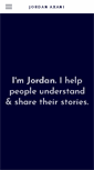 Mobile Screenshot of jordanaxani.com